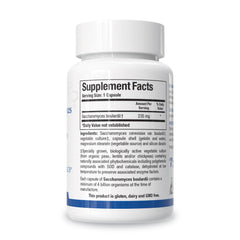 Biotics Research probiotic capsules ready for daily gut balance.