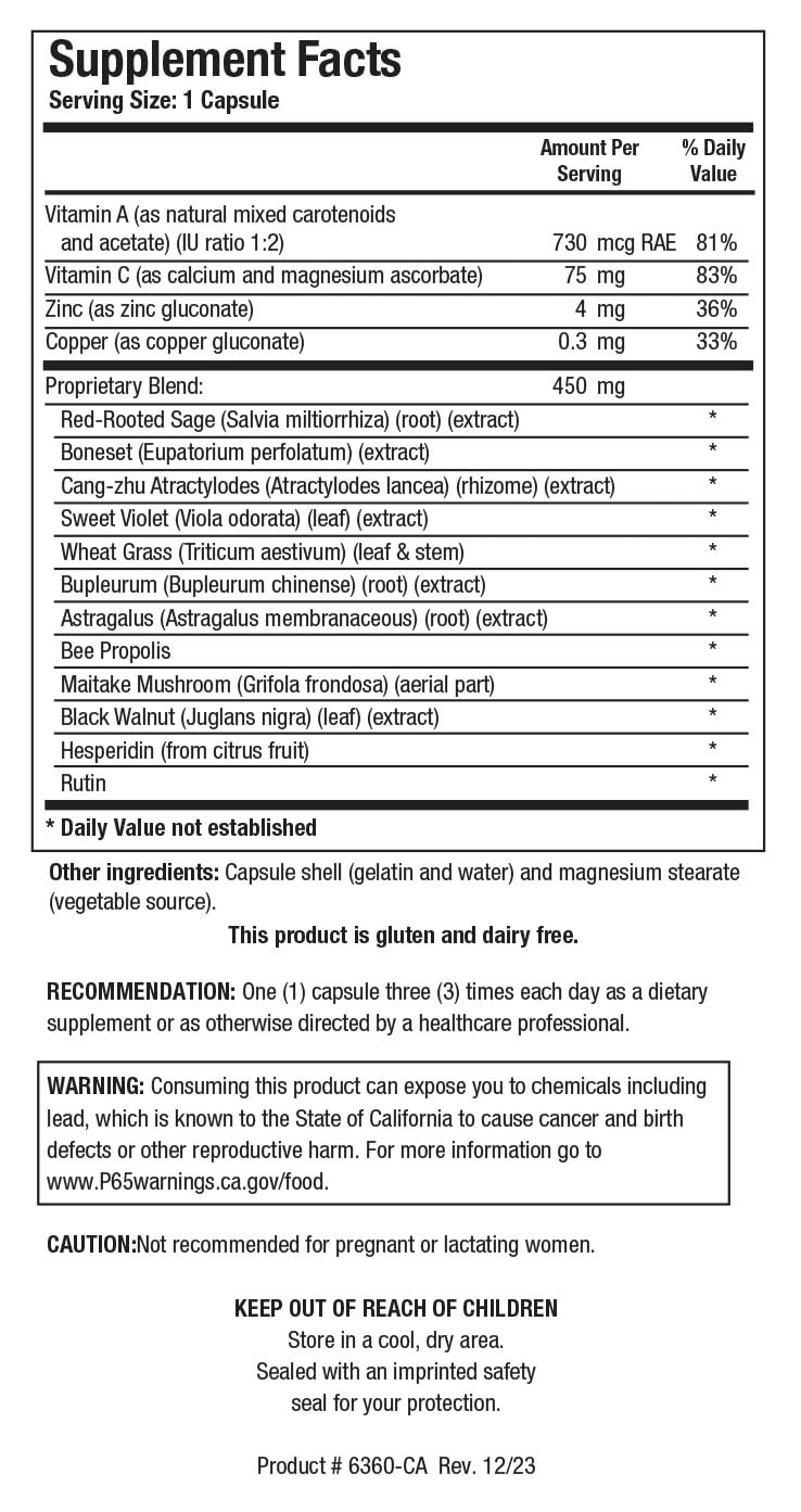 UltraVir-X capsules close-up highlighting convenient daily dose.