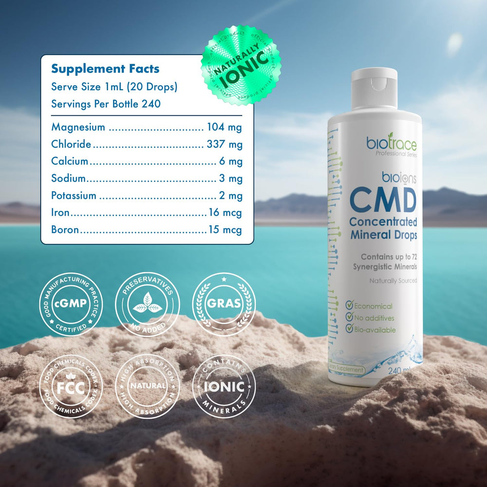 BioTrace 96-day supply in an 8 oz bottle for long-term use