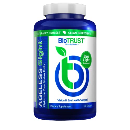 BioTrust Ageless Sight blue light protection for digital device use.