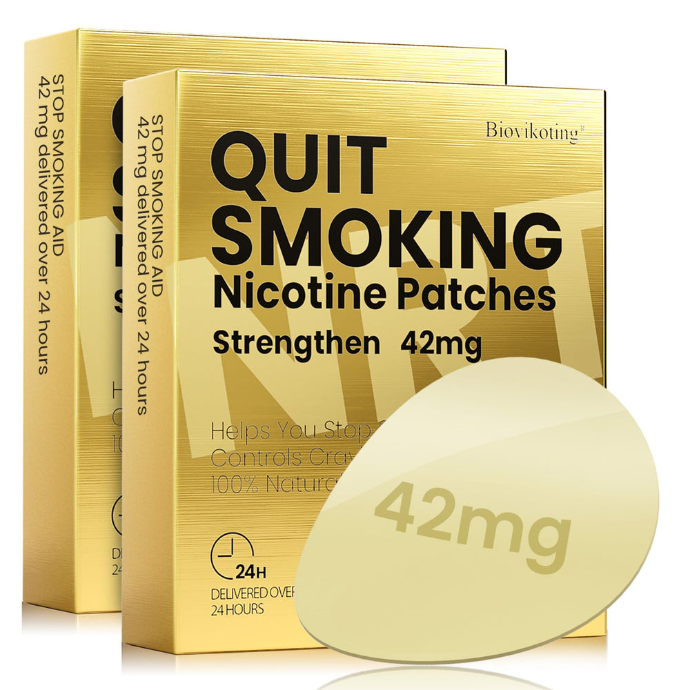 Biovikoting nicotine patch 42 mg pack—ready for a daily quit routine.