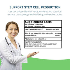Bioxtron AFA Stem Cell Supplement joint support visual focused on mobility