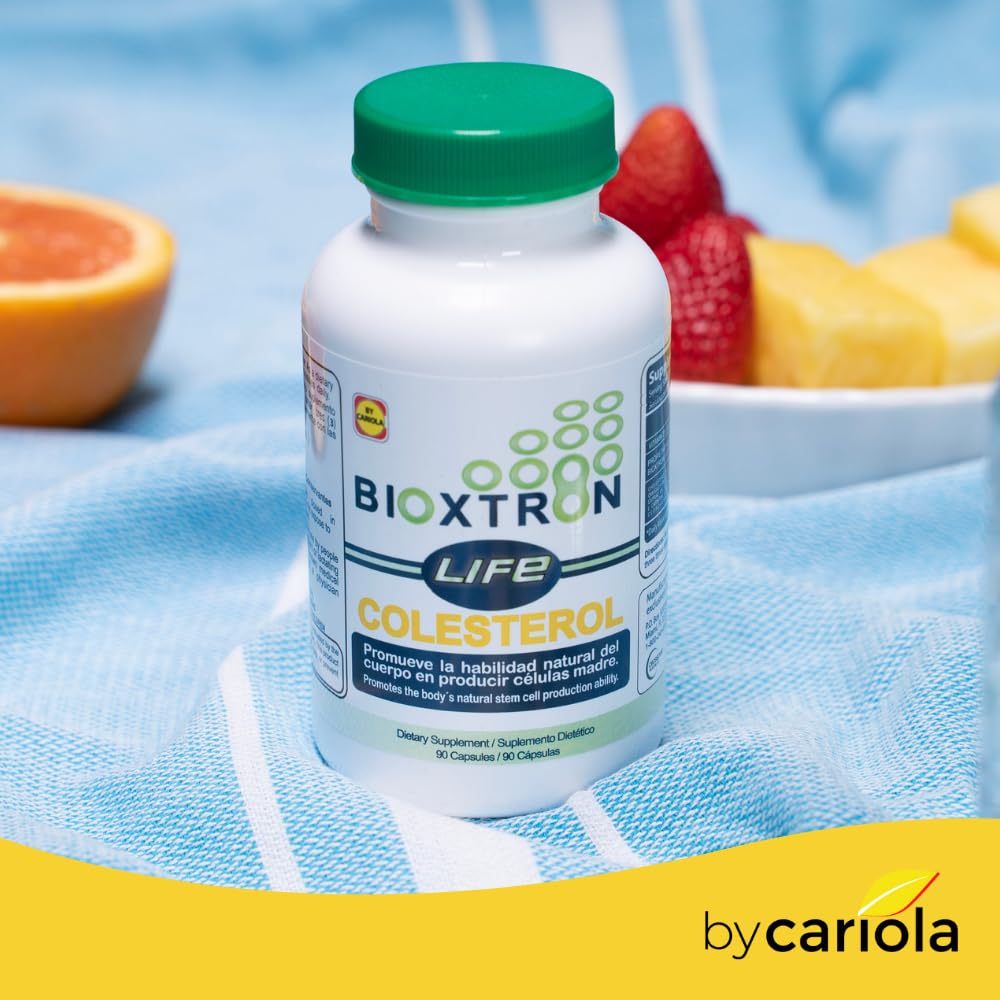 100 percent natural formula badge on Bioxtron Life packaging.