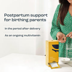 bird&be Postpartum daily pack ready-to-take for a simple routine.