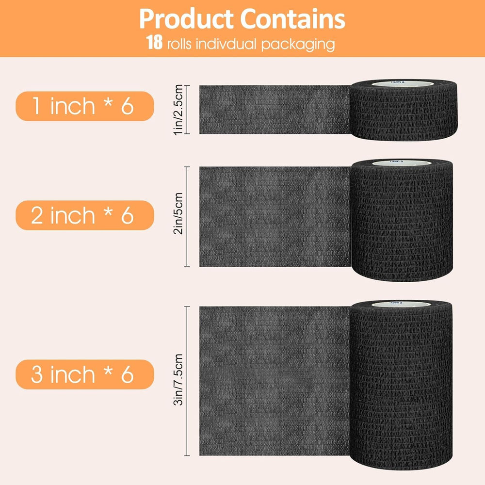 Birddie self-adhesive bandage wrap 2in skin color perfect for ankle support