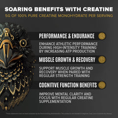 Birdman Falcon Performance probiotics LifeinU graphic emphasizes gut-friendly digestion support.