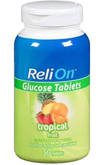 BirdStyler ReliOn glucose tablets grape bottle delivers convenient energy during activity