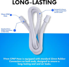 Close-up of BISTRAS 6-foot tubing with smooth, flexible surface