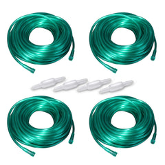 Bistras Oxygen Tubing 50ft green crush-resistant for steady home oxygen delivery.