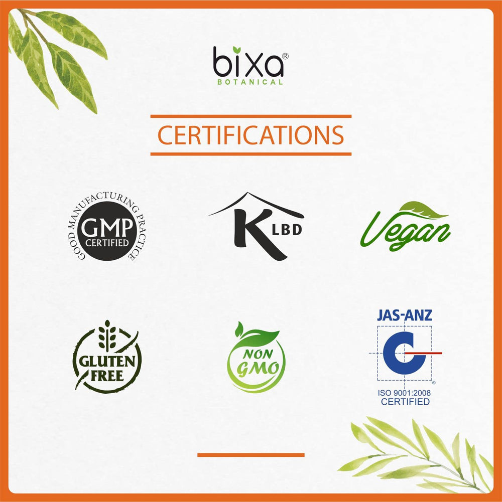 bixa BOTANICAL container among herbs suggests premium quality for wellness rituals.