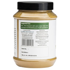 Bixa Botanical Bacopa powder label emphasizes gluten-free and steam-treated processing.
