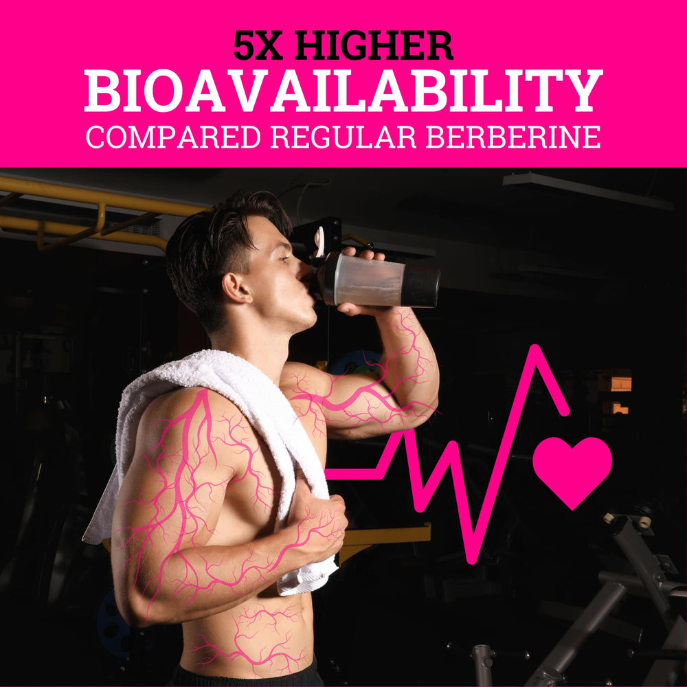 Black Forest Berberine DHB ingredients label highlights key components