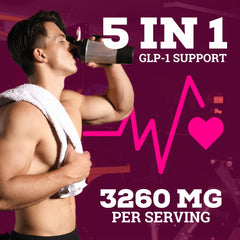Four capsules daily before meals shown for routine use