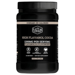 Black Forest high flavanol cocoa powder tub provides rich flavor for daily energy.
