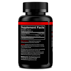 Black Forest Turkesterone 500mg bottle front view showing two-month supply.