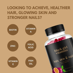Black Girl Vitamins gluten-free gelatin-free packaging for inclusive dietary needs