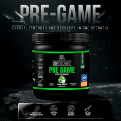 Blacklabel PRE-Game being mixed with water for a smooth drink