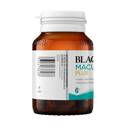 Blackmores Macu-Vision Plus tablets close-up for daily eye nutrition