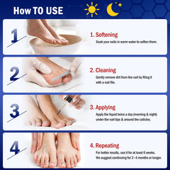 Bldaxn damaged nails restoration serum supports improved nail strength
