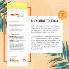 BLDG ACTIVE Medical-grade skin spray suitable for sensitive areas.