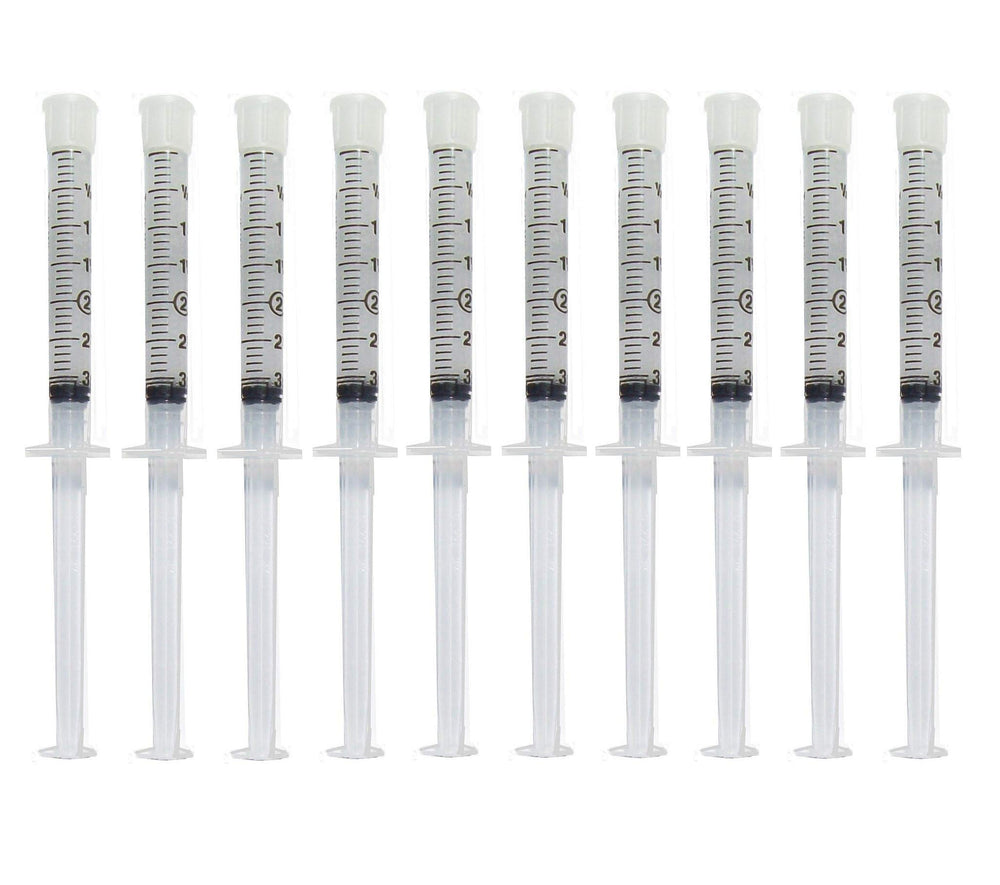 Bleach Pro Whitening gel syringe 3ml packaging front view for at-home use