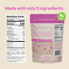 Blender Bombs Bomb Plant Protein pea protein base with complete amino profile.