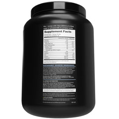 Front-facing Blessed packaging with Cookies & Cream flavor and clean ingredients.