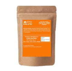Blessfull Healing Papaya Seed Powder jar showing pure papaya seed powder for daily cooking