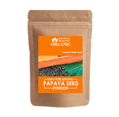 Blessfull Healing Papaya Seed Powder pack for smoothies and baking