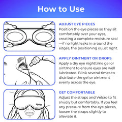 Blinkjoy Hydrating Sleep Mask is lightweight and portable for travel use.