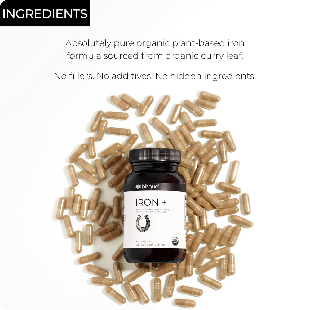 Blisque ginger extract image signals enhanced absorption support.