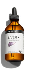 Blisque LIVER+ bottle pour shows detox-ready liquid for daily support