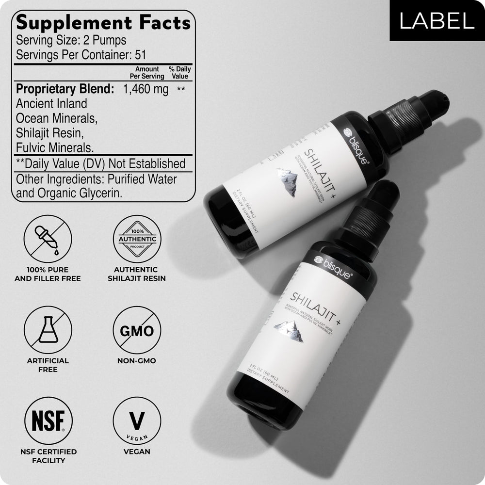Blisque packaging front showcasing product name and 2 fl oz size