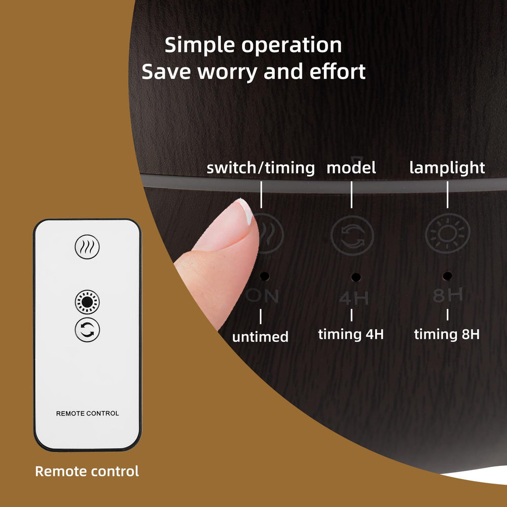 BLOIMP essential oil diffuser supports mood lighting during yoga or reading