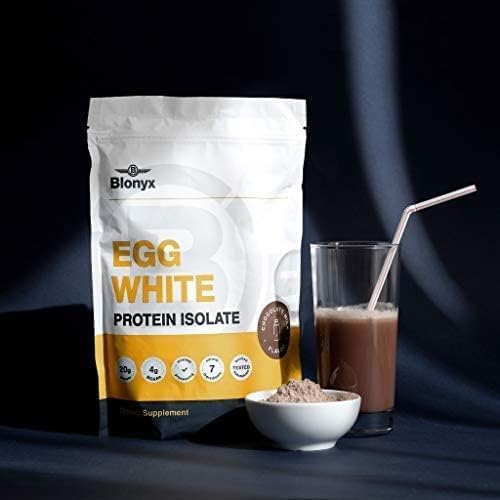 Shaker bottle with Blonyx powder ready for a quick post-workout shake