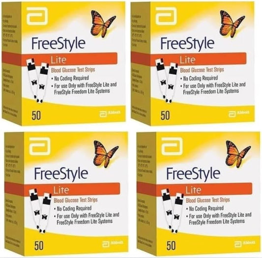 Blood Glucose Test Strips in box for home use with reliable readings.