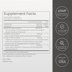 BloomMD GLP-1 packaging with vegan non-GMO and GMP facility badge