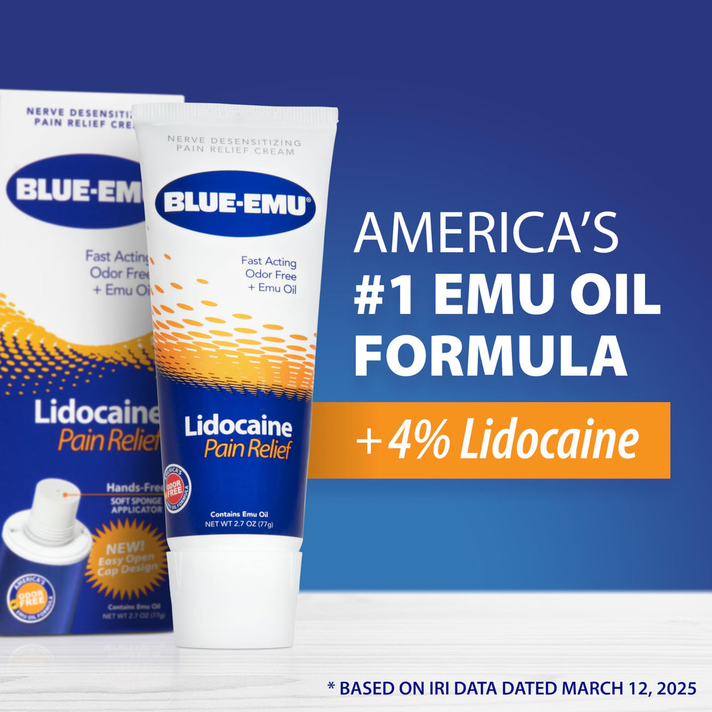 BLUE-EMU two-pack packaging image suggests value and convenience.