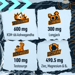 Blue Star Status serving capsules represent a three capsule daily serving for consistency
