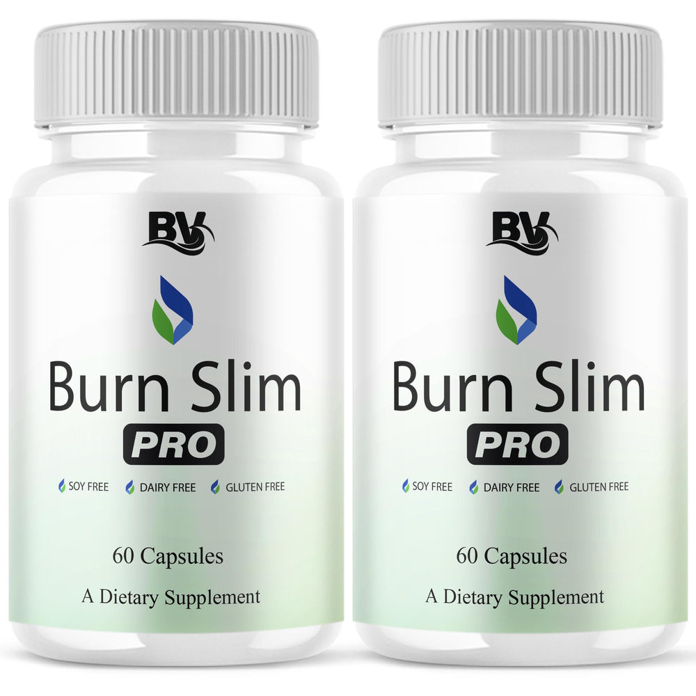 BLUE VIBE Burn Slim Pro bottle front for easy daily wellness.