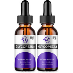 BLUE VIBE Glycopezil Drops bottle pour enables quick daily dosing.