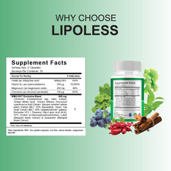 Blue Vibe Lipoless Pro capsules close-up showing smooth capsules for daily use.