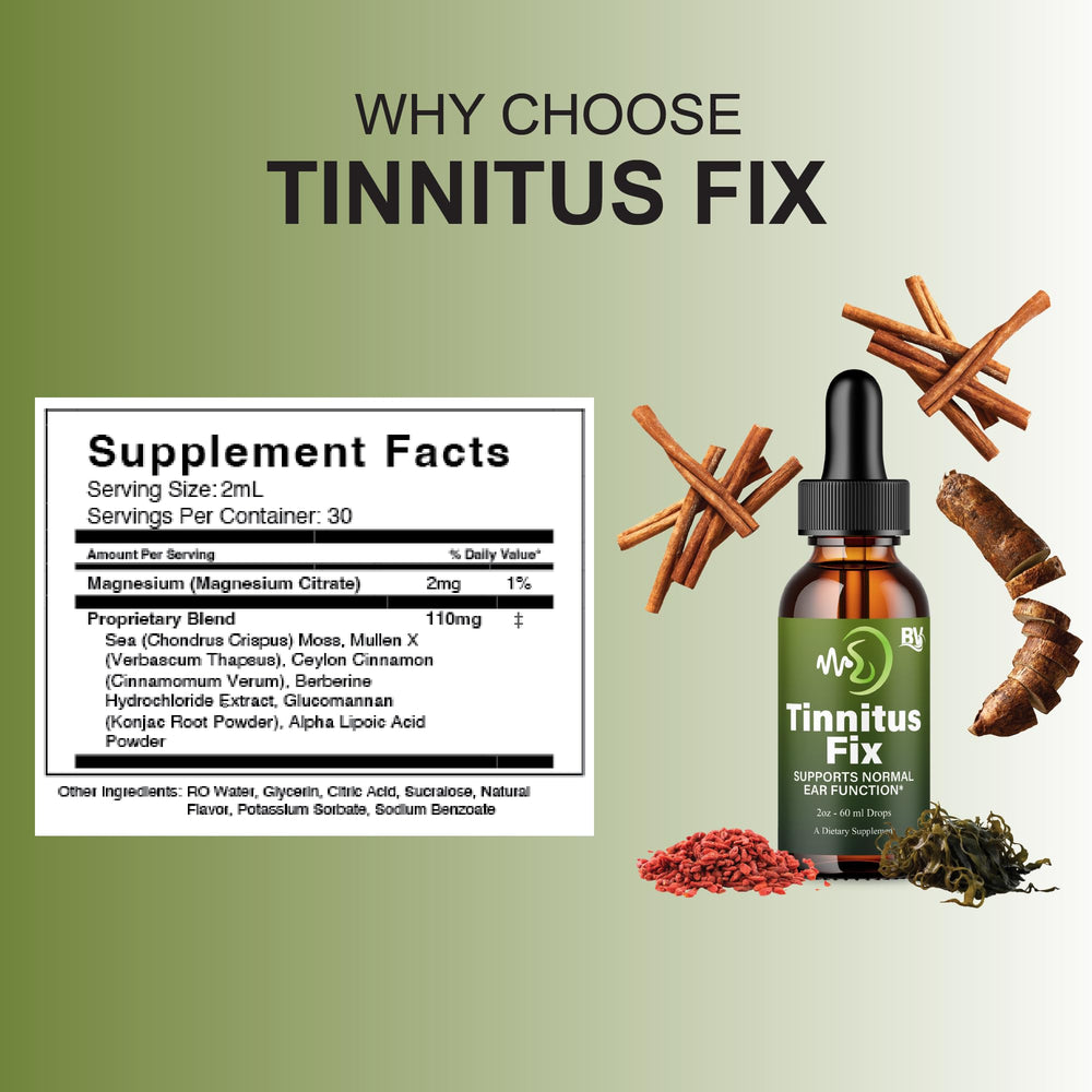 Blue Vibe TinnitusFix dropper-dispense ensures precise dosing.
