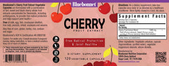 BlueBonnet Cherry Fruit Extract capsules shown for daily antioxidant support