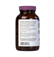 Bluebonnet CholesteRice plant sterols label detail highlights plant-based ingredients.