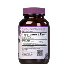 BlueBonnet Saw Palmetto Softgels close-up highlighting high potency extract.