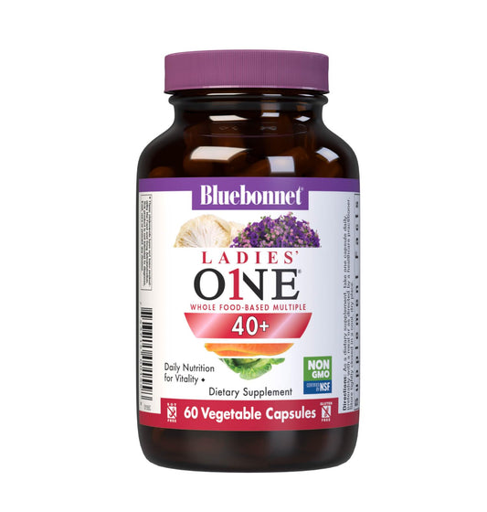 BlueBonnet Ladies' ONE 40+ bottle for daily wellness and easy capsule routine