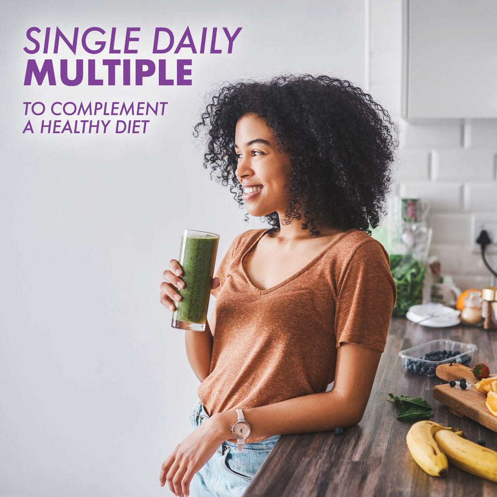 Bluebonnet Multi One with Iron kosher mark signals dietary compatibility