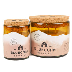 Bluecorn Vanilla-scent candle emits cozy aroma across dining area