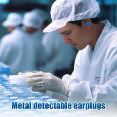 Blulu earplugs in food-service settings offering noise reduction.